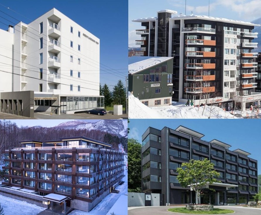 Niseko Luxury Buildings over Time