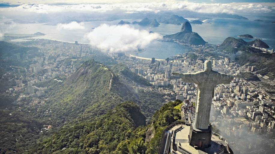 Rio De Janeiro overlook beautiful